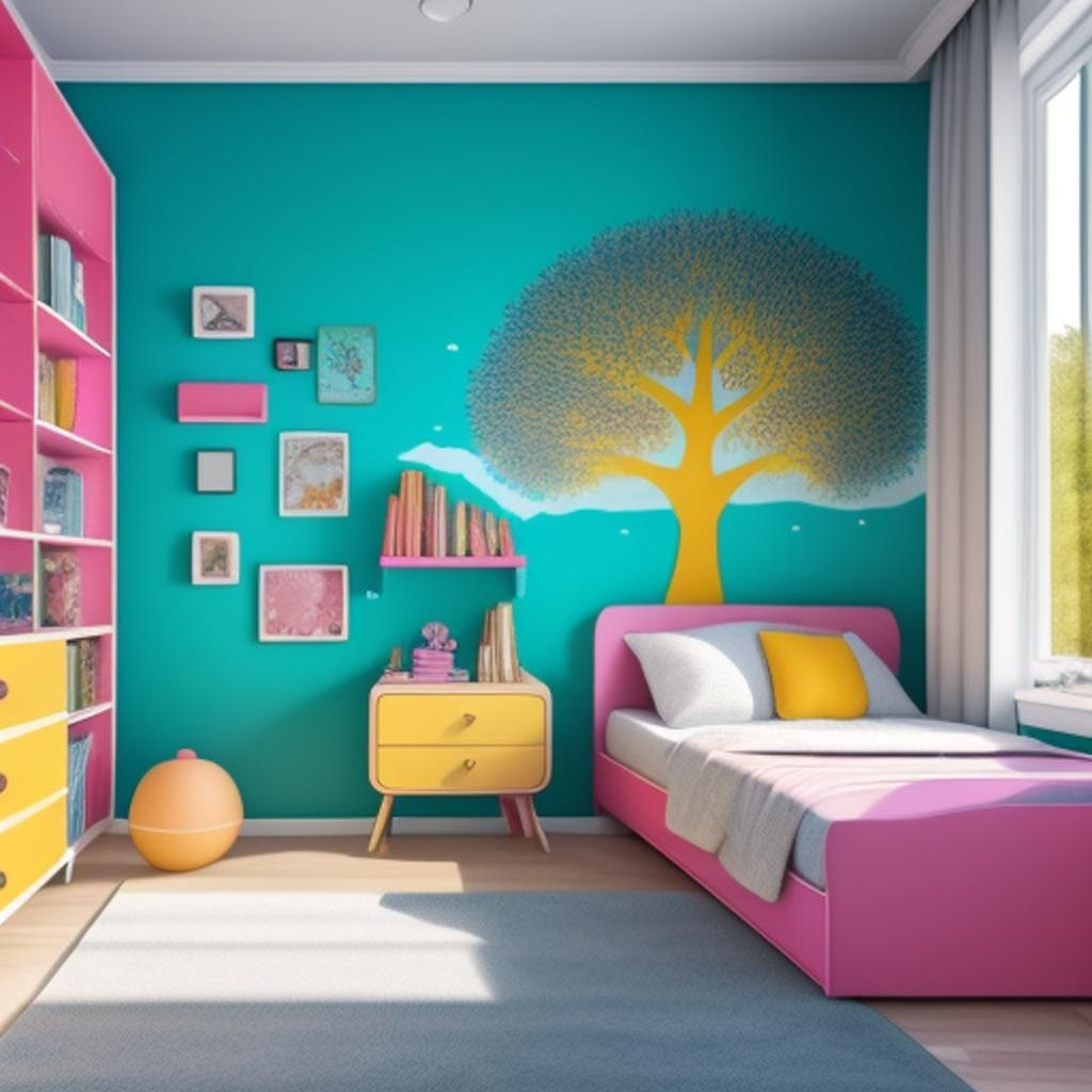 The Canvas of Knowledge: Boutique-Infused Educational Designs in Kids' Bedrooms"