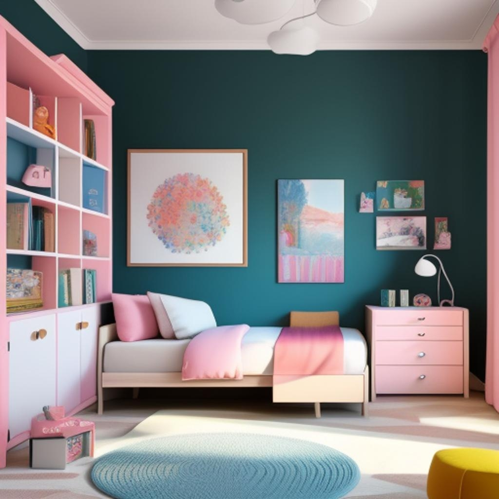 Boutique Brilliance: Crafting Artful Learning Spaces in Children's Bedrooms"