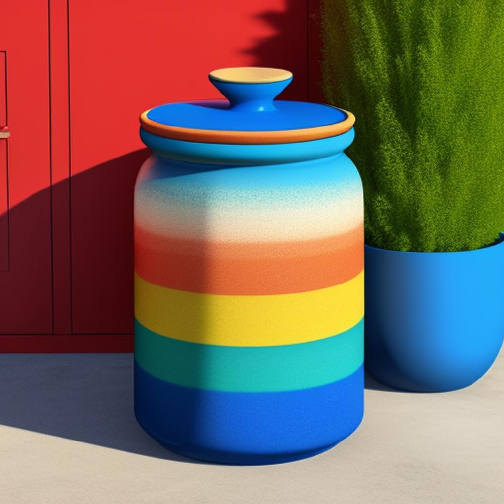 Experience the magic of interior design as we showcase the beauty of colorful pots, jars, and mud pots in this exclusive collection