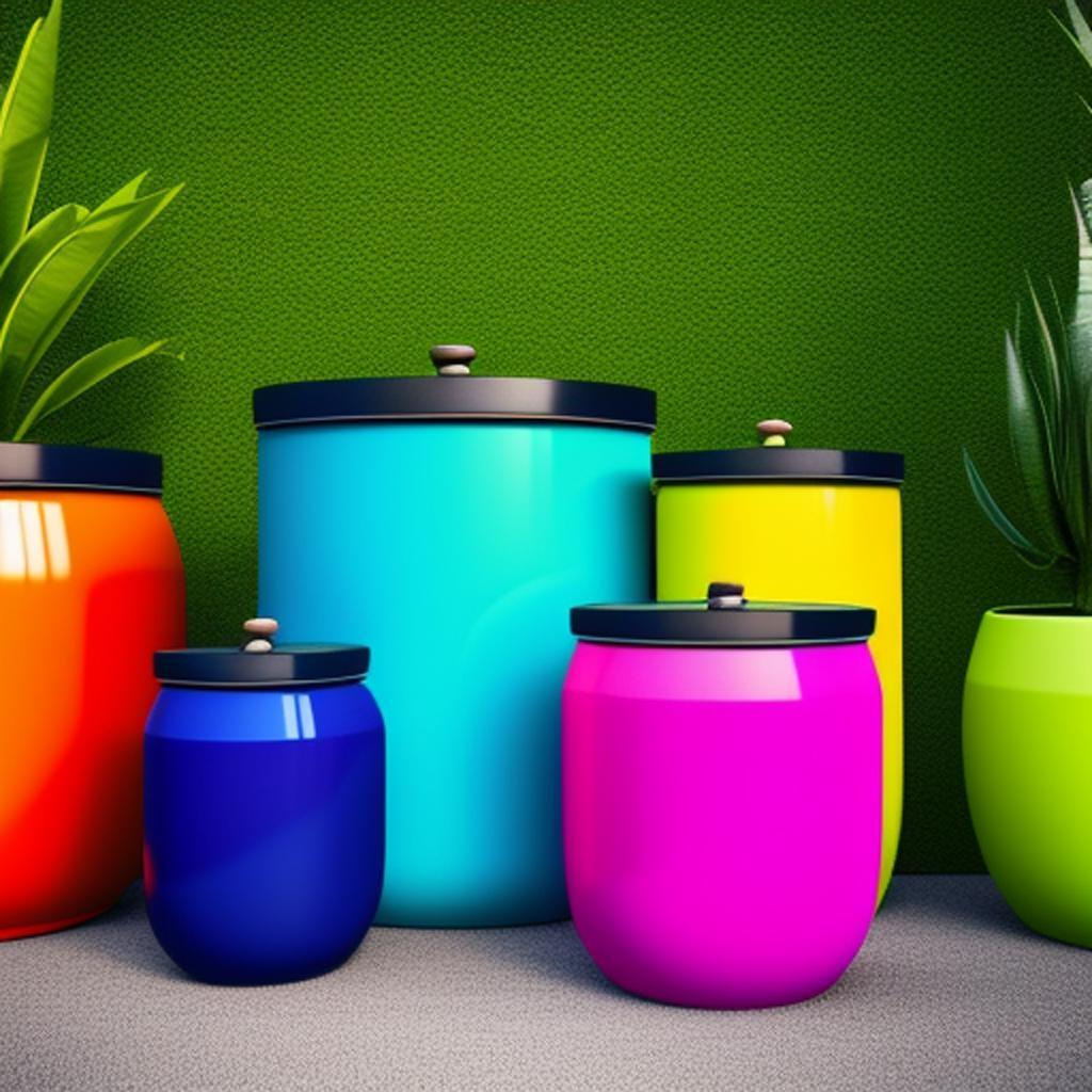 Explore the world of interior design with our diverse collection of stylish and colorful pots, jars, and mud pots
